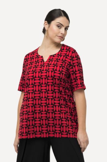 Plus size veliki brojevi Majica kratkih rukava s printom za punije