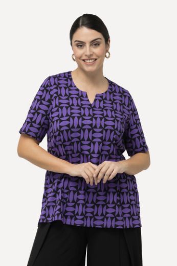 Plus size veliki brojevi Majica kratkih rukava s printom za punije