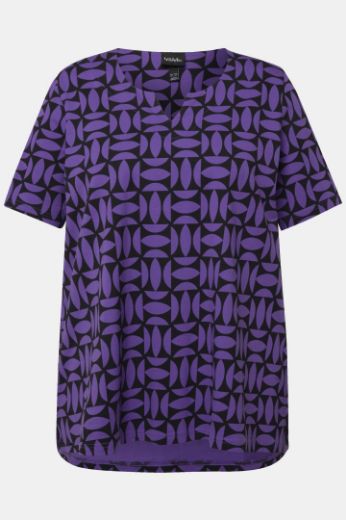Plus size veliki brojevi Majica kratkih rukava s printom za punije