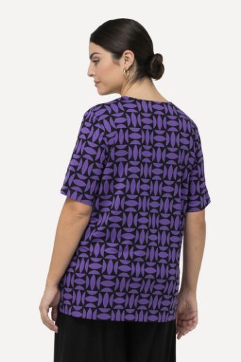 Plus size veliki brojevi Majica kratkih rukava s printom za punije