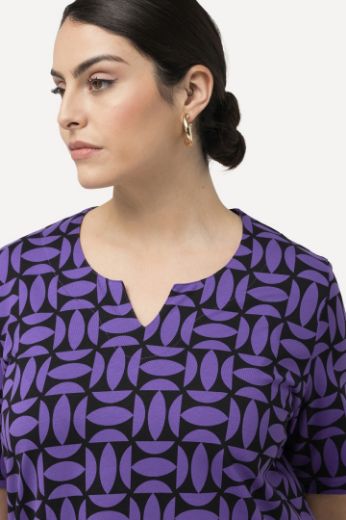 Plus size veliki brojevi Majica kratkih rukava s printom za punije