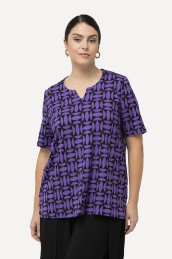 Plus size veliki brojevi Majica kratkih rukava s printom za punije