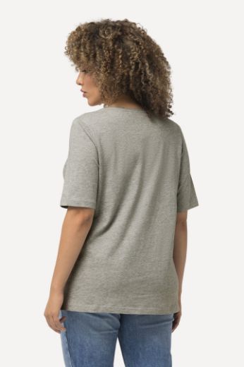 Plus size veliki brojevi Majica kratkih rukava motiv srca za punije