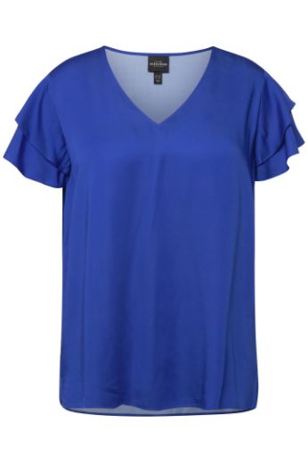 Plus size veliki brojevi Bluza s dvoslojnim rukavima za punije