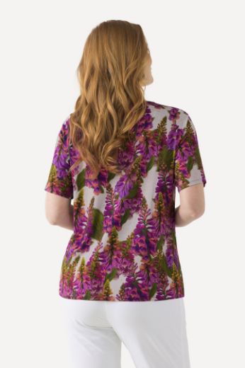 Plus size veliki brojevi Majica kratkih rukava Slinky s printom za punije