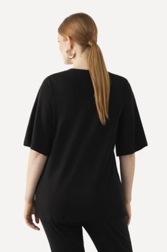 Plus size veliki brojevi Majica kratkih rukava A kroja za punije