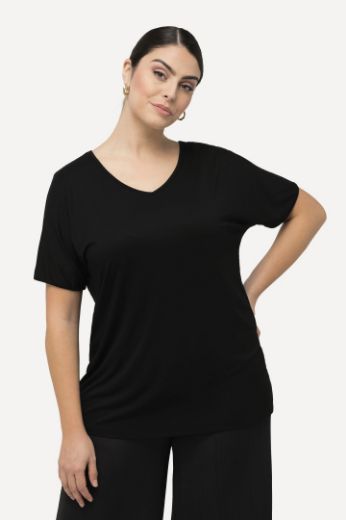 Plus size veliki brojevi Majica kratkih rukava s ringovima na leđima za punije