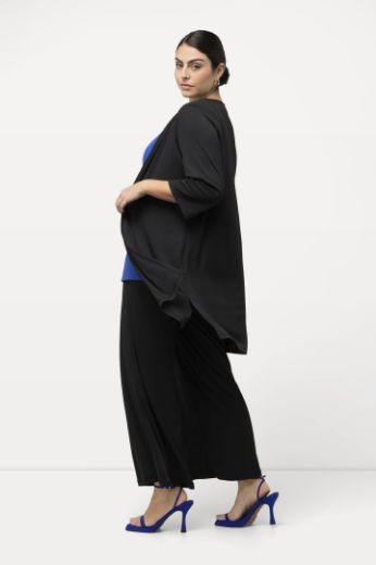 Plus size veliki brojevi Kardigan lagani dužeg kroja s 3/4 rukavima za punije