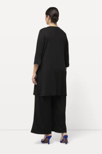 Plus size veliki brojevi Kardigan lagani dužeg kroja s 3/4 rukavima za punije