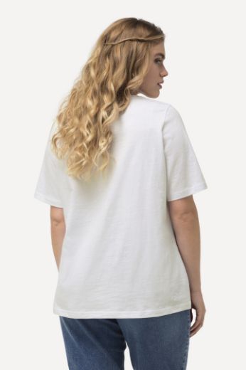 Plus size veliki brojevi Majica kratkih rukava LOVE za punije