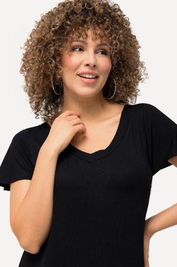 Plus size veliki brojevi Haljina midi spuštenih rukava za punije