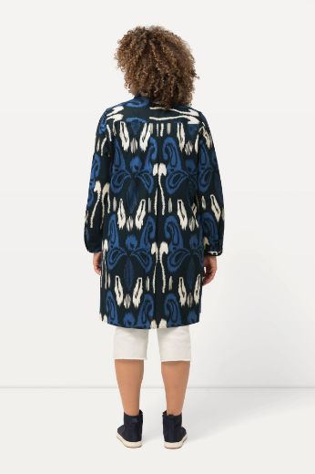 Plus size veliki brojevi Bluza dugih rukava s vezanjem u struku za punije