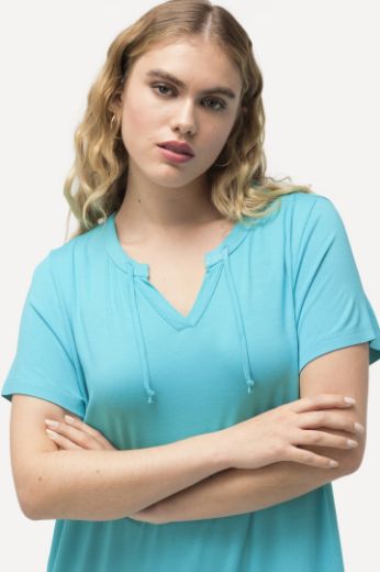Plus size veliki brojevi Haljina midi A kroja kratkih rukava za punije