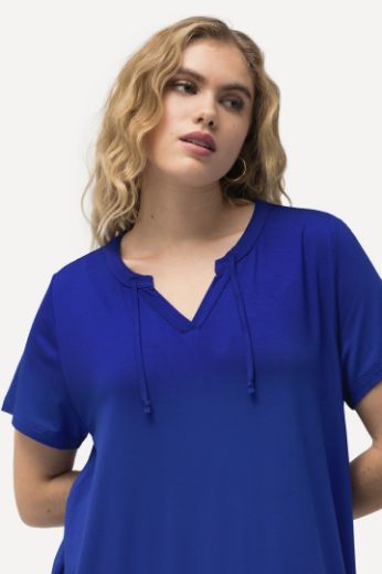 Plus size veliki brojevi Haljina midi A kroja kratkih rukava za punije