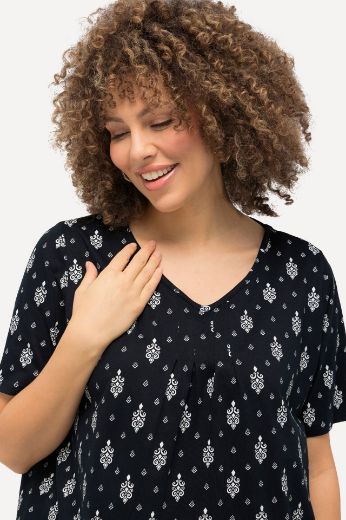Plus size veliki brojevi Majica A kroja s printom za punije