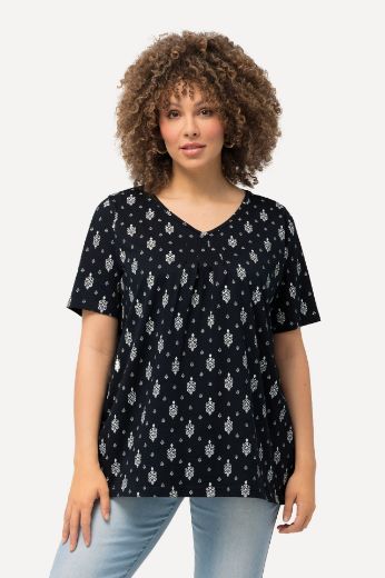 Plus size veliki brojevi Majica A kroja s printom za punije