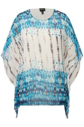 Plus size veliki brojevi Bluza dvoslojna spuštenih rukava za punije