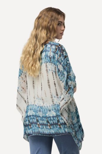 Plus size veliki brojevi Bluza dvoslojna spuštenih rukava za punije
