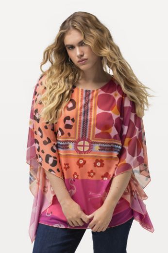 Plus size veliki brojevi Bluza dvoslojna za punije
