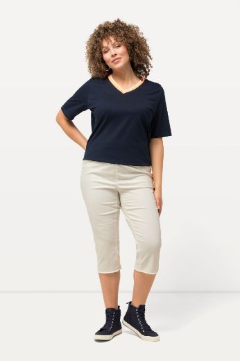 Plus size veliki brojevi Hlače Capri Sienna za punije