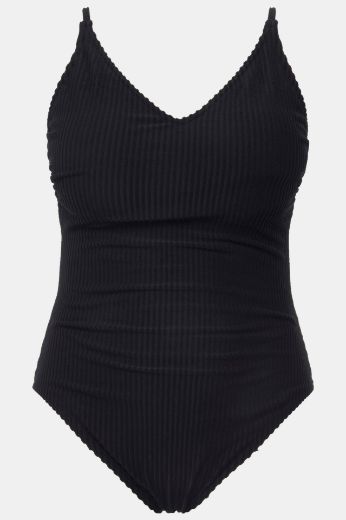 Plus size veliki brojevi Kupaći kostim jednodijelni s trakicama na leđima za punije