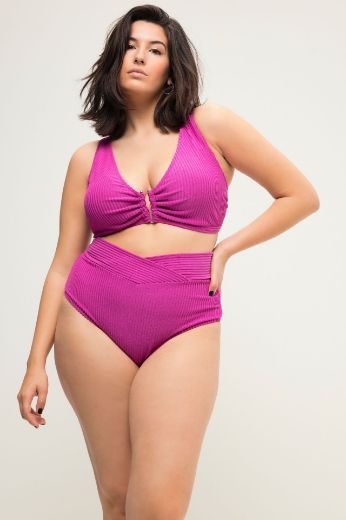 Plus size veliki brojevi Kupaće gaće visokog struka za punije