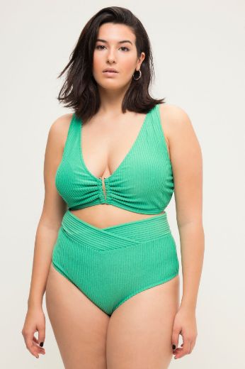 Plus size veliki brojevi Kupaće gaće visokog struka za punije