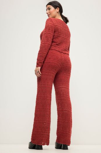 Plus size veliki brojevi Hlače pletene za punije