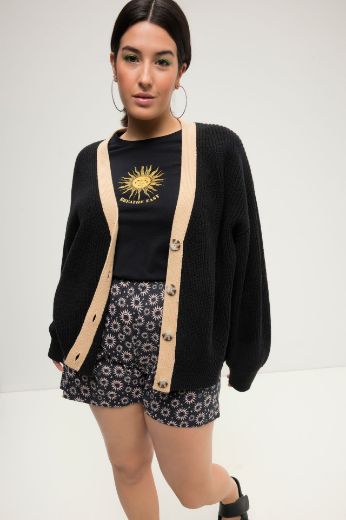 Plus size veliki brojevi Vesta v izreza za punije