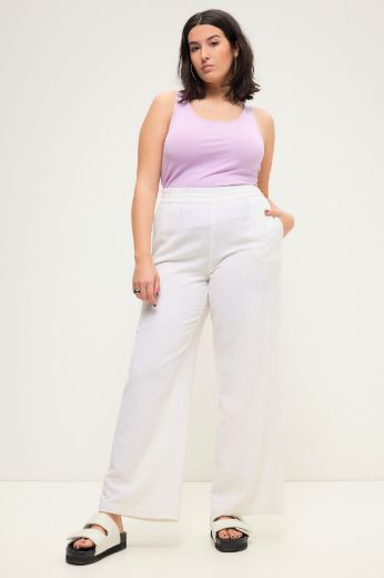 Plus size veliki brojevi Hlače širokog kroja nogavica za punije
