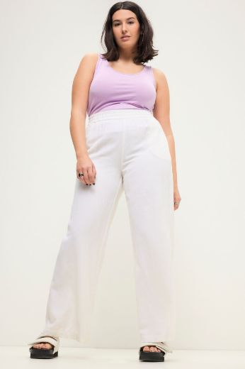 Plus size veliki brojevi Hlače širokog kroja nogavica za punije