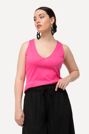 Plus size veliki brojevi Top V ovratnika za punije