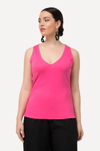 Plus size veliki brojevi Top V ovratnika za punije