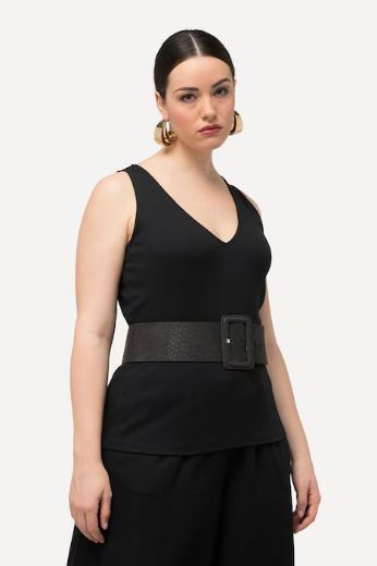 Plus size veliki brojevi Top V ovratnika za punije