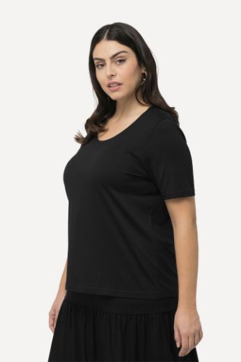 Plus size veliki brojevi Majica kratkih rukava okruglog ovratnika za punije