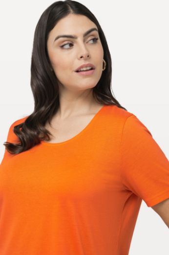Plus size veliki brojevi Majica kratkih rukava okruglog ovratnika za punije