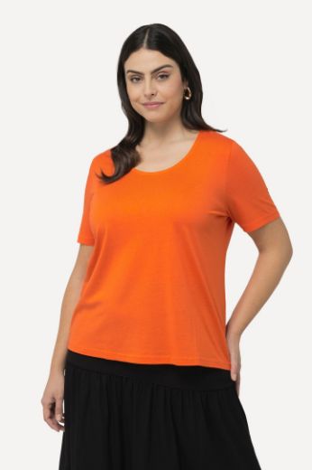 Plus size veliki brojevi Majica kratkih rukava okruglog ovratnika za punije