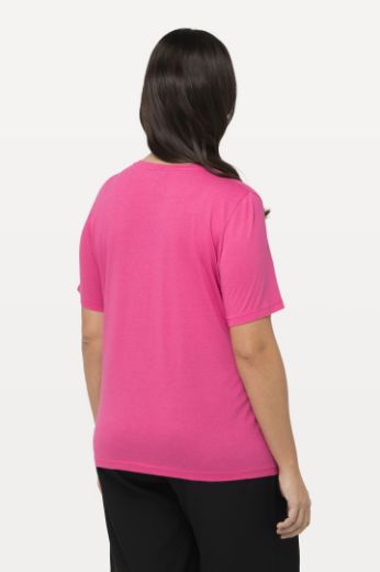 Plus size veliki brojevi Majica kratkih rukava okruglog ovratnika za punije
