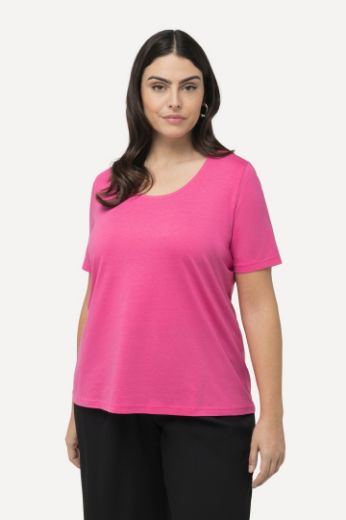 Plus size veliki brojevi Majica kratkih rukava okruglog ovratnika za punije