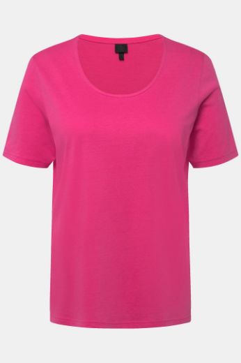 Plus size veliki brojevi Majica kratkih rukava okruglog ovratnika za punije