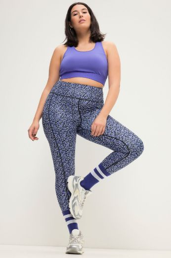 Plus size veliki brojevi Tajice s leopard printom za punije