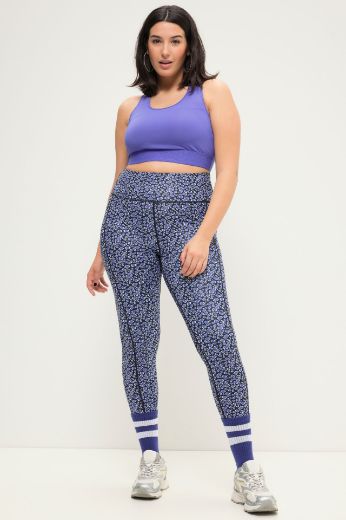 Plus size veliki brojevi Tajice s leopard printom za punije