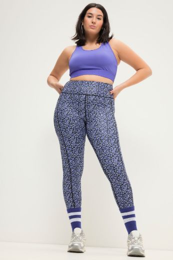 Plus size veliki brojevi Tajice s leopard printom za punije