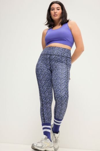 Plus size veliki brojevi Tajice s leopard printom za punije