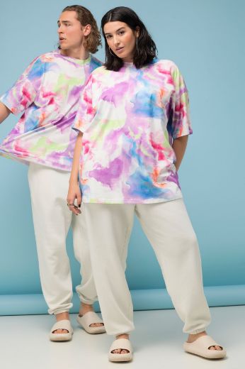 Plus size veliki brojevi Majica kratkih rukava šireg kroja za punije