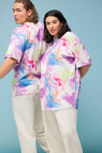 Plus size veliki brojevi Majica kratkih rukava šireg kroja za punije