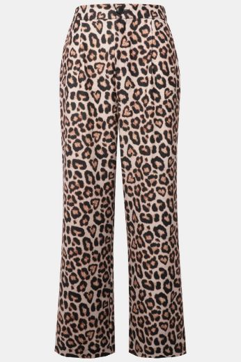 Plus size veliki brojevi Hlače s leopard printom za punije