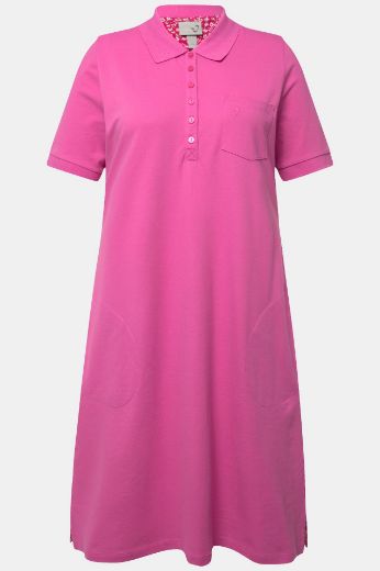 Plus size veliki brojevi Haljina Polo kratkih rukava za punije
