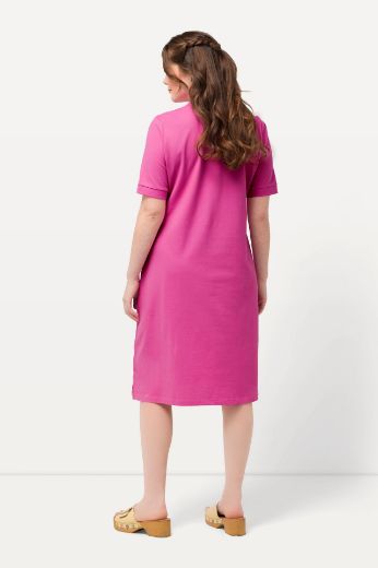 Plus size veliki brojevi Haljina Polo kratkih rukava za punije