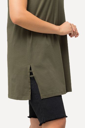 Plus size veliki brojevi Top duži model za punije
